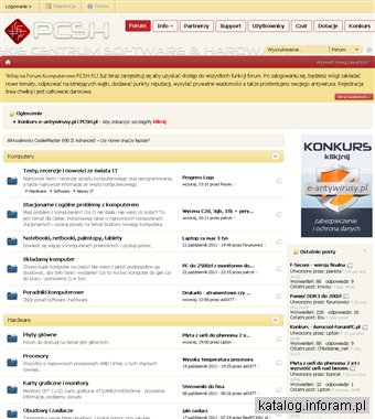 Forum komputerowe PCSH