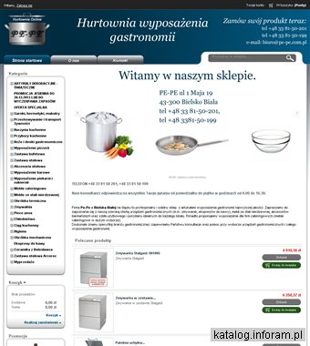 PE-PE ALEKSANDRA OSÓBKA meble ze stali nierdzewnej Bielsko-biała