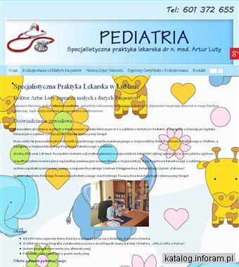 ARTUR LUTY doktor dziecięcy Lublin