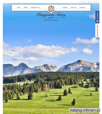 Pensjonat Tatry - pokoje w Zakopanem