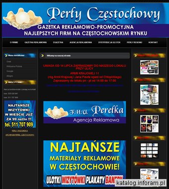 Gazetka reklamowa Częstochowa - kolportaż ulotek