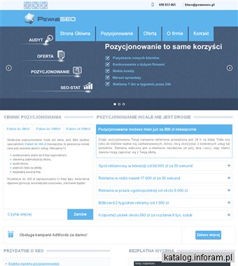 Pozycjonowanie z PewneSEO.PL