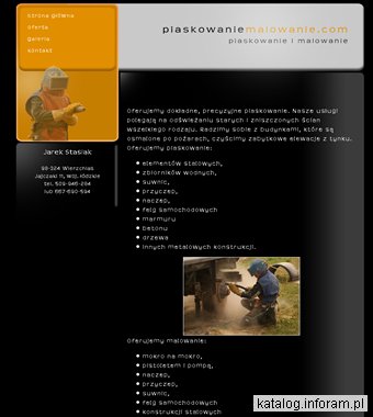 Piaskowanie i malowanie