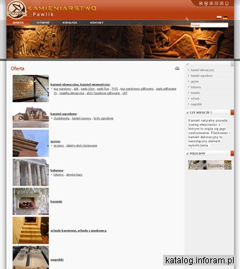 Kamień dekoracyjny piaskowiec