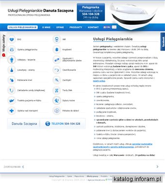 Usługi pielęgniarskie - dojazd do pacjenta, Warszawa 24h na dobę