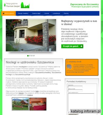 Szczawnica noclegi - kwatery i pokoje Pieniński Zakątek
