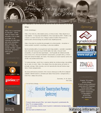 Zbudujmy dom bez barier Piotr Dolny