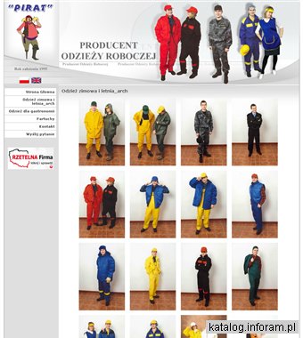 Producent odzieży ochronnej