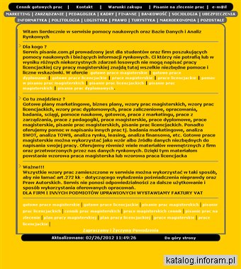 Pisanie prac na zlecenie