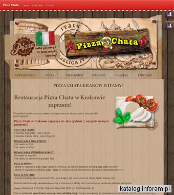 PIZZA CHATA pizza Wrząsowice