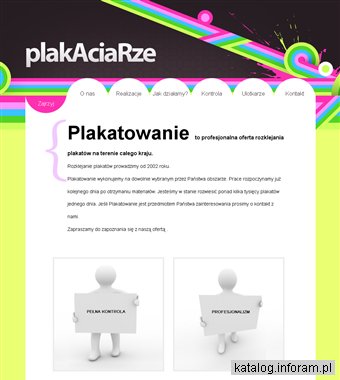 Plakaty reklamowe