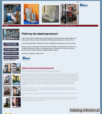 Windy dla niepełnosprawnych, platformy dla niepełnosprawnych, windy