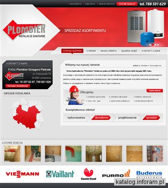 Usługi hydrauliczne Plombier - Hydraulik Nowy Sącz