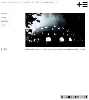 Plus3architekci.pl pracownia architektoniczna plus trzy plus3