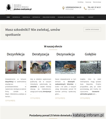 Dezynfekcja Łódź - pluskwa-zwalczanie.pl