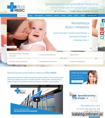 Rehabilitacja dziecięca - Plus Medic