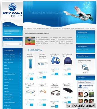 Internetowy Sklep Pływacki