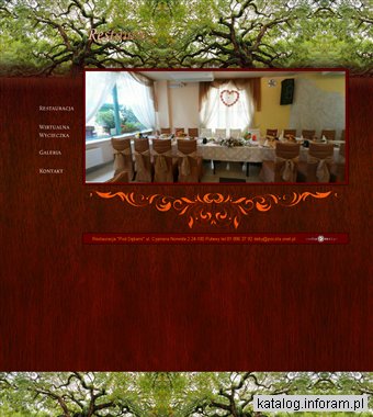 Pod Dębami Restauracja Puławy