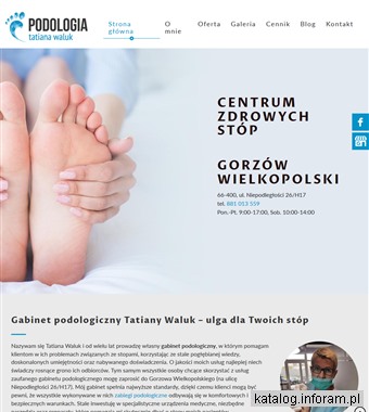 podologgorzow.pl Usuwanie modzeli Gorzów