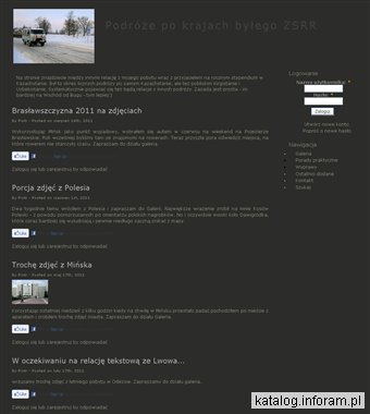 Relacje z wyjazdów do krajów b. ZSRR