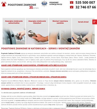 POGOTOWIE ZAMKOWE otwieranie aut Katowice