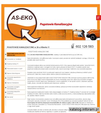 AS-EKO Pogotowie Kanalizacyjne Tomaszów Mazowiecki