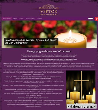 VEKTOR całodobowy przewóz zmarłych Wrocław