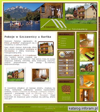 Pokoje w Szczawnicy u Bartka