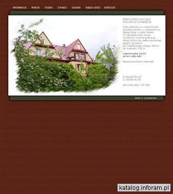 Rabka-Zdrój pokoje - studio do wynajęcia