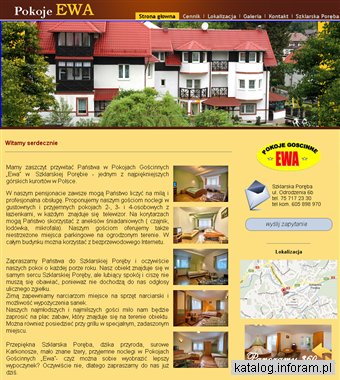 Szklarska Poręba pokoje w internecie