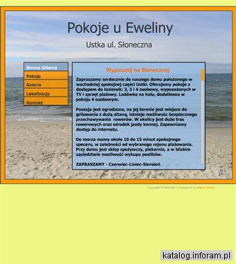 Pokoje w Ustce - u Eweliny