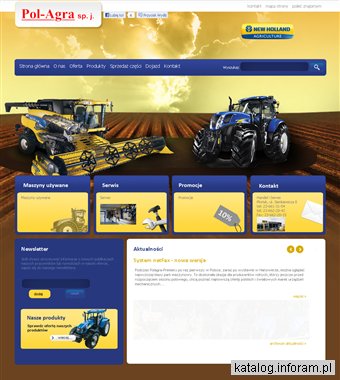 Pol-agra kverneland, new holland, maszyny rolnicze