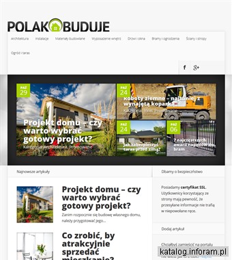Portal budowlany PolakBuduje.pl