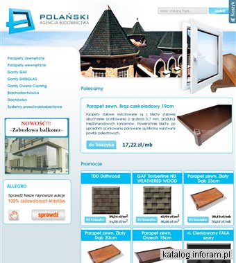 Parapety zewnętrzne