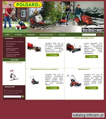 Zamiatarki chodnikowe