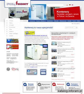 POLKONT wynajem kontenerów biurowych