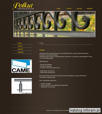 Polkut kowalstwo artystyczne, bramy, ogrodzenia, balustrady, elementy kute Wieliczka, Kraków