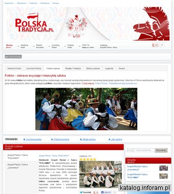 Polska tradycja - historia Polski, folklor, tradycje