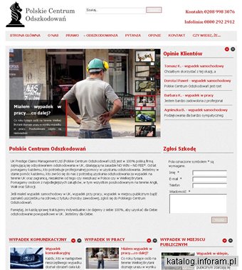 Wypadek w pracy w UK