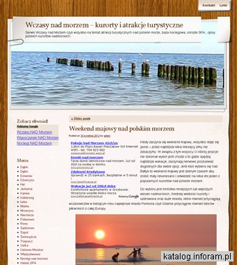 Udany urlop nad morzem