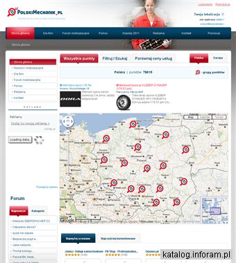 Motoryzacja: Baza firm, Artykuły, Auto Giełda, Ogłoszenia, Społeczność