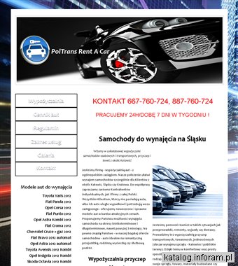POLTRANS Wypożyczalnia samochodów śląsk