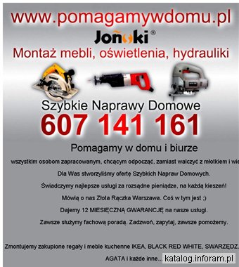 Szybkie naprawy domowe, Warszawa