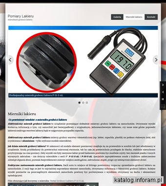Pomiary lakieru
