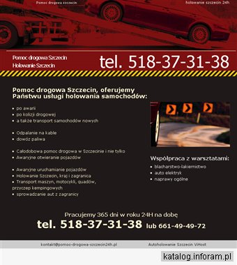Holowanie Szczecin