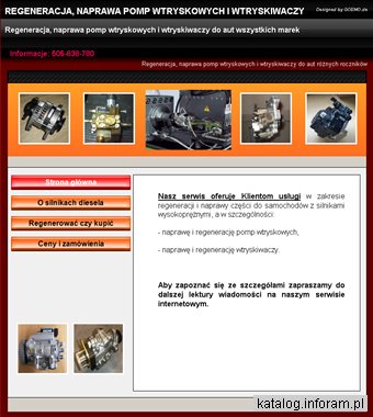 Regeneracja, naprawa pomp wtryskowych i wtryskiwaczy