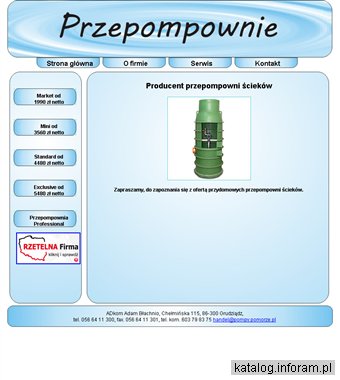 Przepompownie ścieków