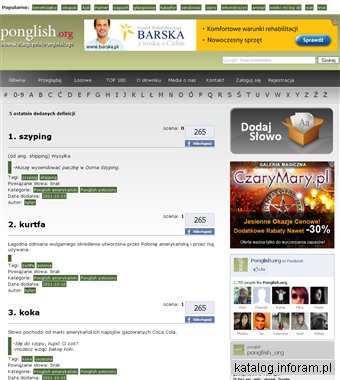 Słownik slangu pol-ang