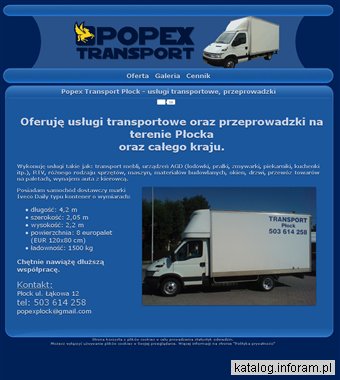 Usługi transportowe