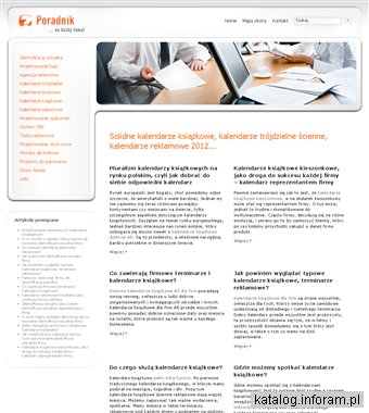 Kalendarz reklamowy książkowy A5, B5 dla firm, spółek, korporacji
